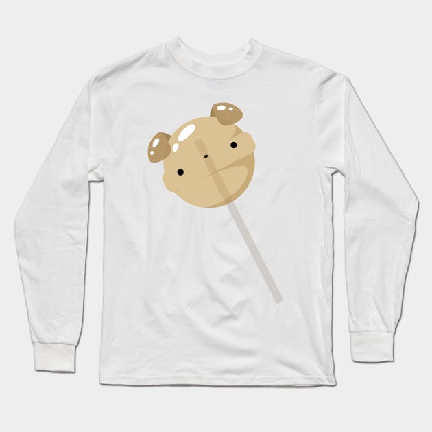 Dog lollipop Long Sleeve T-Shirt by Nikamii